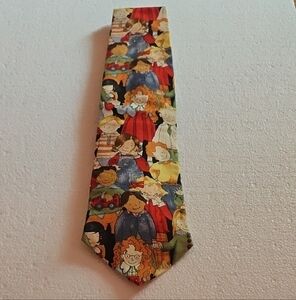 Colorful Cartoon Character Necktie